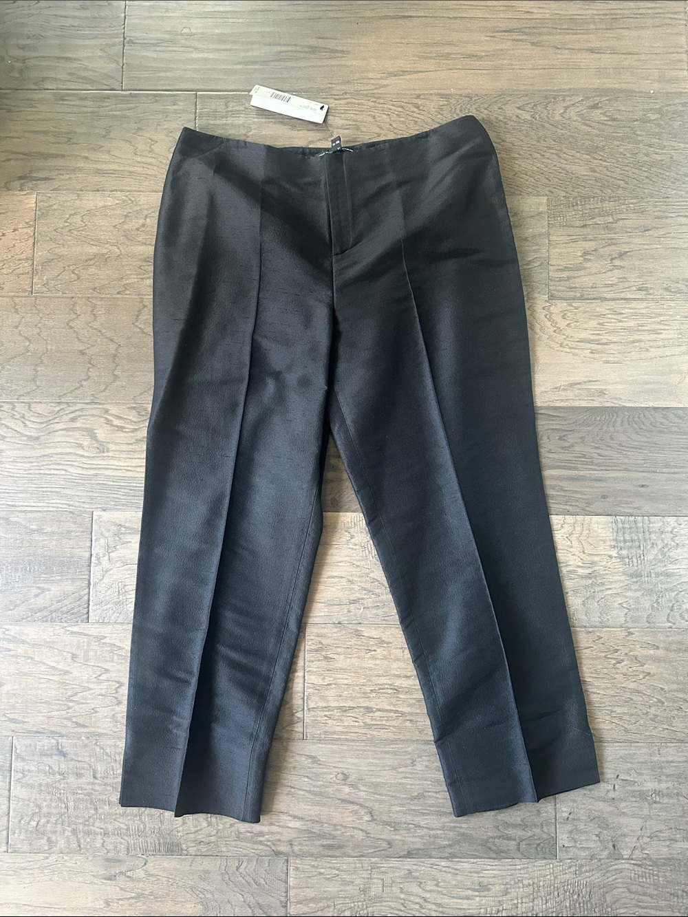 Linda Allard Ellen Tracy- Women's Black Cropped Dress Pants-New with Tags